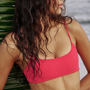 Jade Swim Muse Scoop Bikini Top size Medium